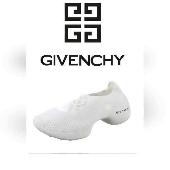 SOLD🔥NWT GIVENCHY TK-360 SLIP-ON KNIT WHITE SNEAKERS (SOLD OUT COLOR) - Picture 1 of 15